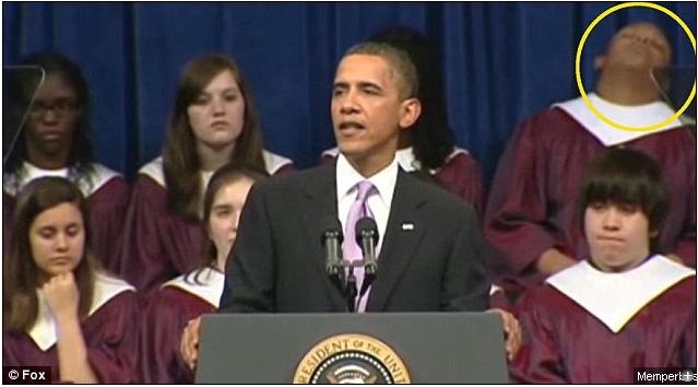 Tidak seperti ketika Obama Kampanye, Sekarang Pidatonya membuat hadirin tertidur